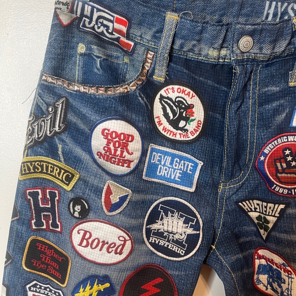 Hysteric Glamour Patchwork Jeans - Picture 5 of 8
